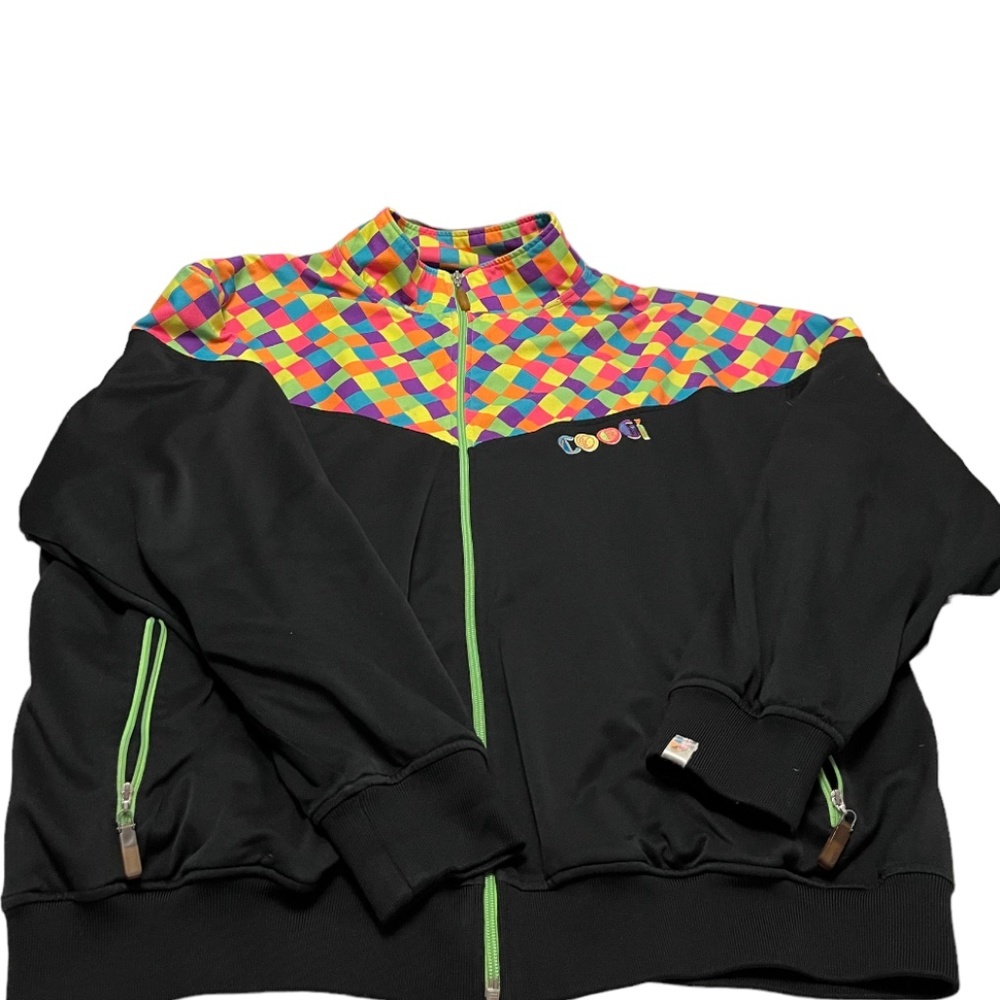 COOGI Y2K jacket Mens Rainbow Vintage XL Coat